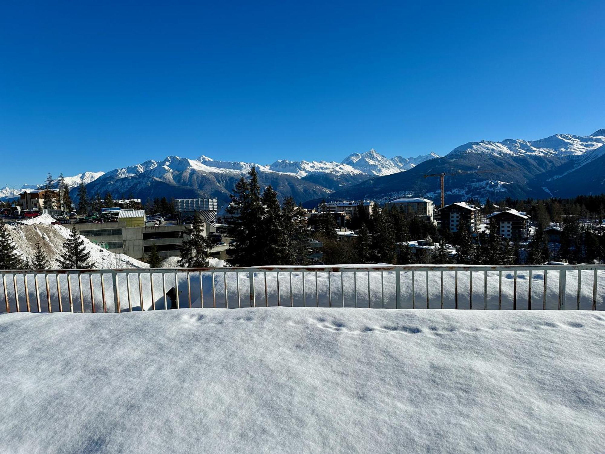 Studio Serenity, 4 Min Walk To Center! Crans-Montana Zewnętrze zdjęcie